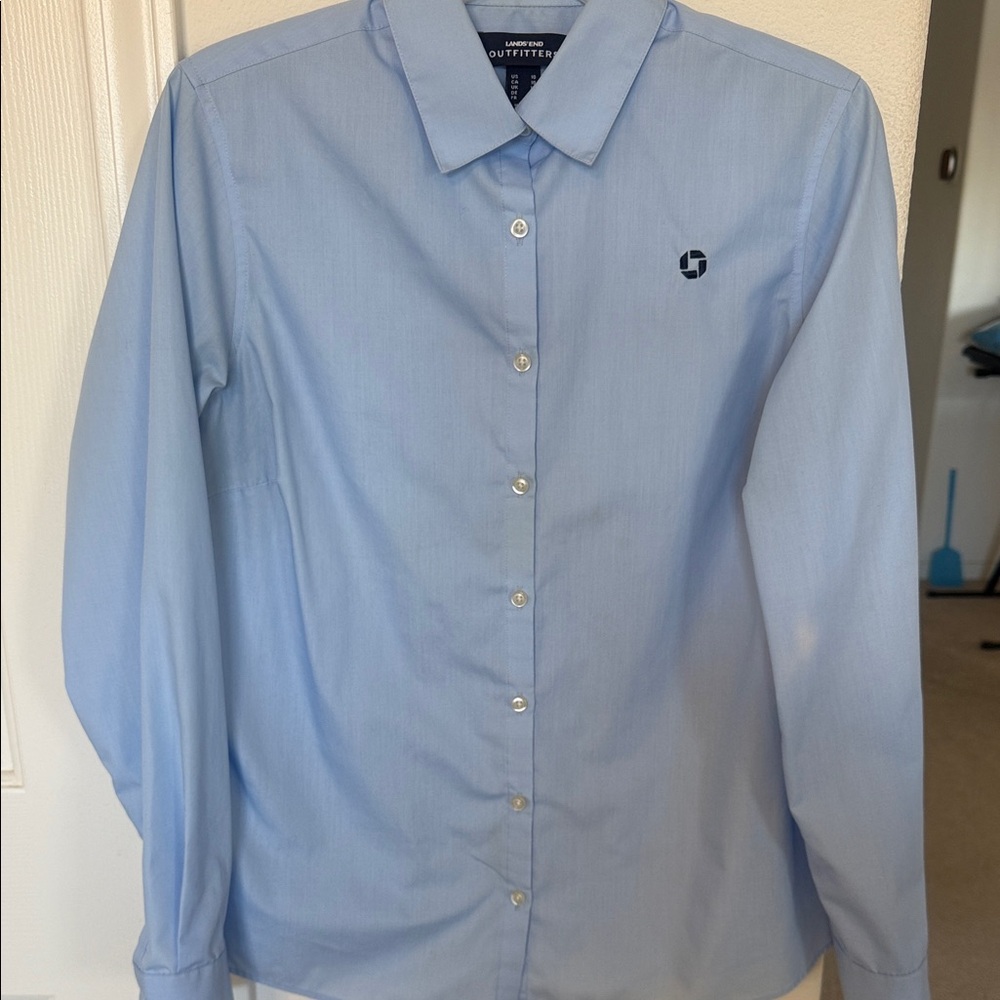 Lands' End Light Blue Dress Shirt